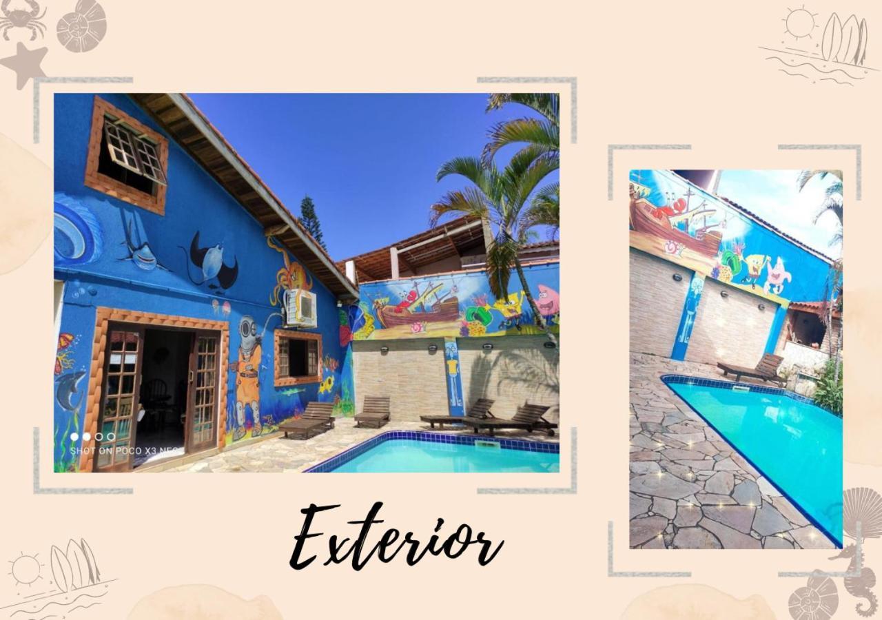 Hostel Cantinho Maneiro Mongaguá Eksteriør billede