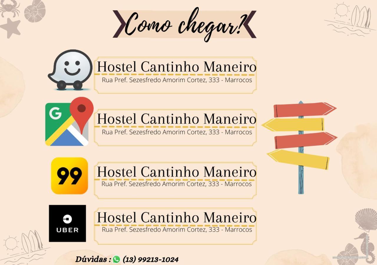 Hostel Cantinho Maneiro Mongaguá Eksteriør billede